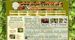 Desktop Screenshot of jaspertrees.co.uk